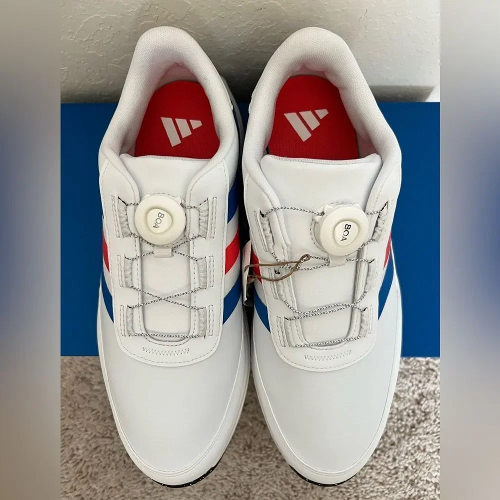 Adidas S2G Spikeless BOA 24 Golf White Waterpoof